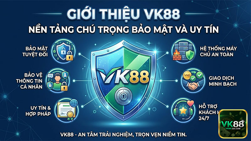 Nhà cái VK88 - An tâm trải nghiệm, trọn vẹn niềm tin