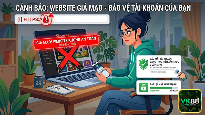 Các lỗi phổ biến khi đăng ký VK88