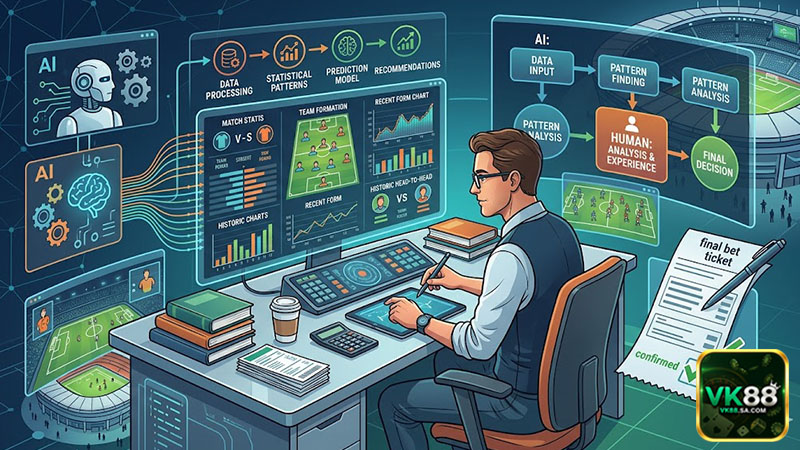Nhà cái phân tích dữ liệu để đưa ra tỷ lệ kèo phạt góc