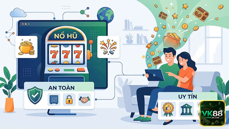 Nhà cái nổ hũ uy tín mang đến trải nghiệm giải trí an toàn