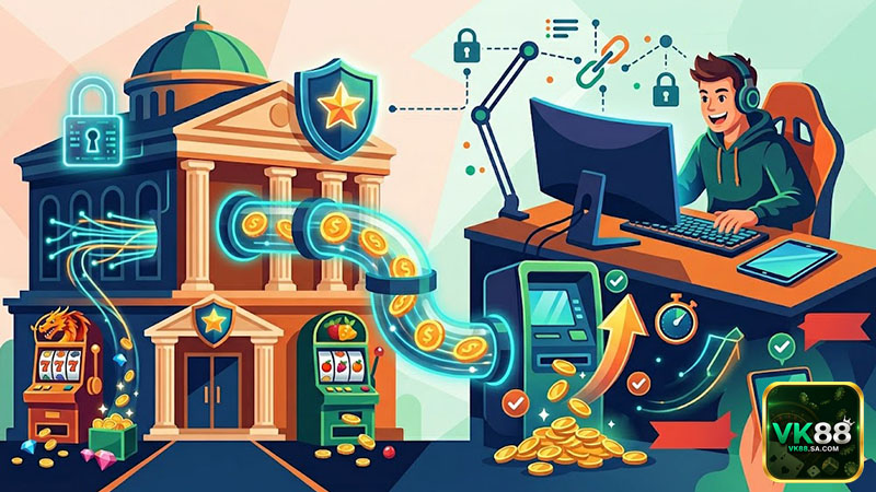 Chơi tại nhà cái nổ hũ uy tín giúp rút thưởng nhanh hơn