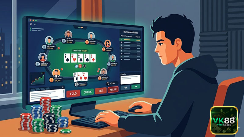 Poker tournament mang đến trải nghiệm cạnh tranh hấp dẫn